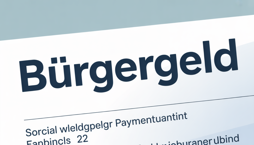 Bürgergeld: Die Grundlage für ein neues Sozialsystem in Deutschland Bürgergeld: Die Grundlage für ein neues Sozialsystem in Deutschland