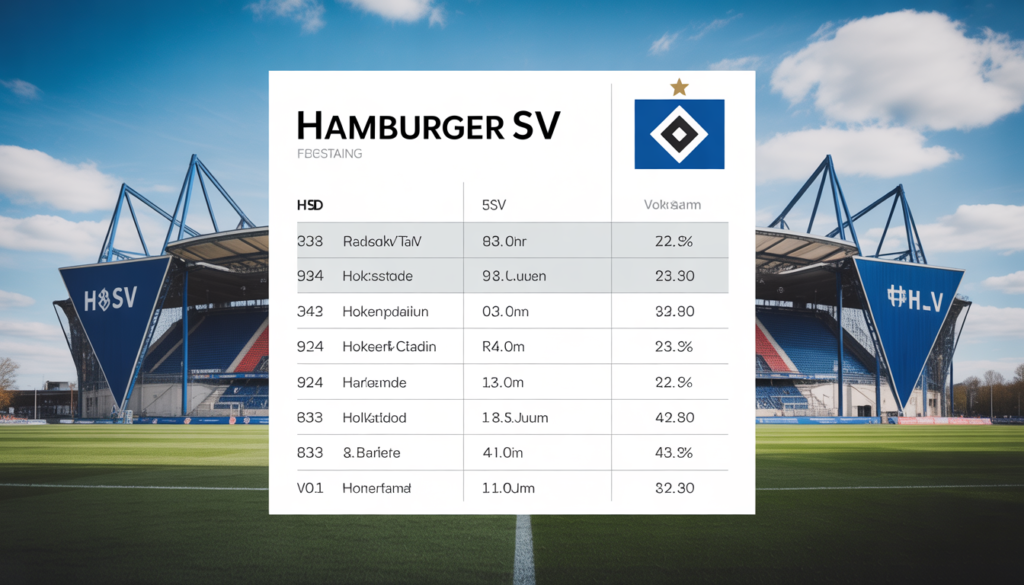 Teilnehmer: hsv tabelle – Analyse, Geschichte und Bedeutung für den deutschen Fußball Teilnehmer: hsv tabelle – Analyse, Geschichte und Bedeutung für den deutschen Fußball